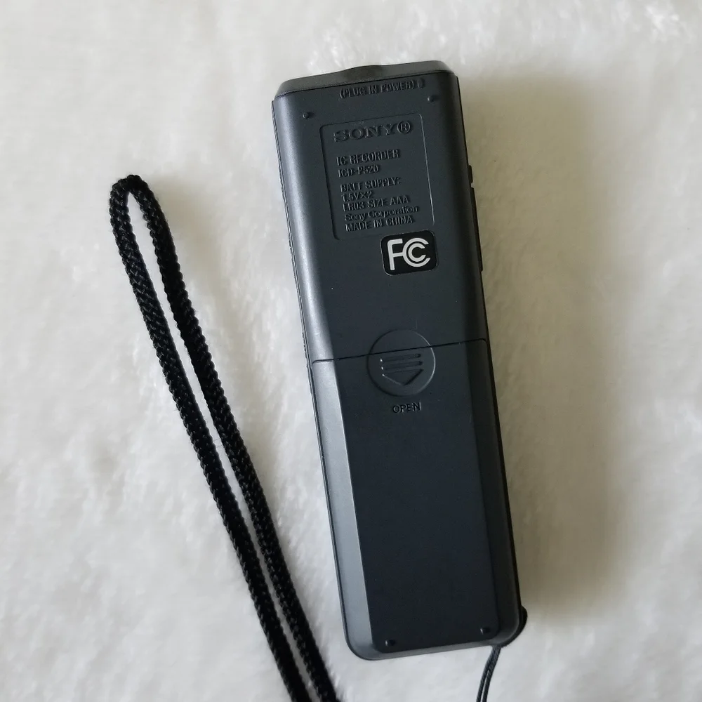 Sony ICD-P520 recorder (tested)